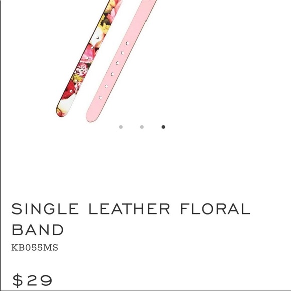 KEEP Collective Single Leather Floral Band - Picture 2 of 2